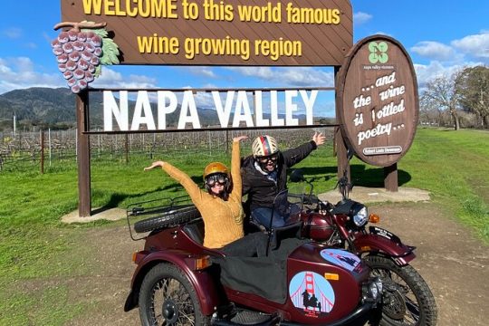 Napa Valley Classic Sidecar Wine tours