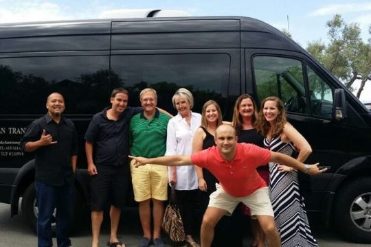 Winery and Vineyard Transportation in Executive Style Mercedes-Benz Sprinter