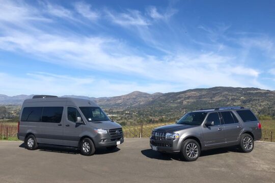 10 Passenger Luxury Sprinter Van Tour Of Napa Sonoma Wine country